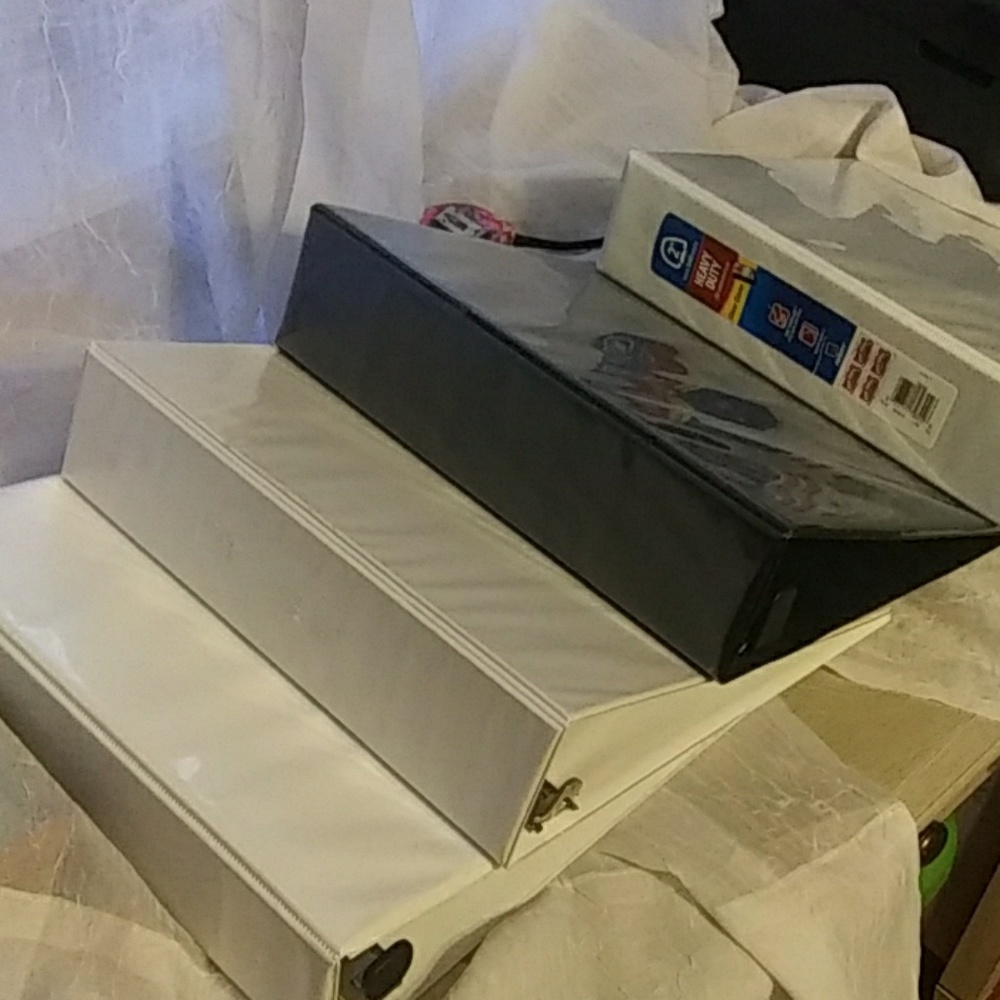 4 , 2inch binders used